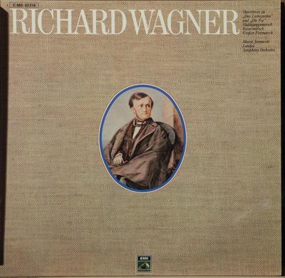 LP Record RICHARD WAGNER  Ouvertren Zu Das Liebesverbot Un 1C06302319 Die Stimme Sein 1972 Germany Classical Used