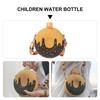 1 pc 250Ml Silicone Water Bottle Doughnut Shape Portable Drinking Cup For Water Bottle Lovely Pattern