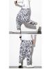 2023 Spring Men's Chinese-Style Cotton Linen Harem Pants - Printed Hip Hop Trousers