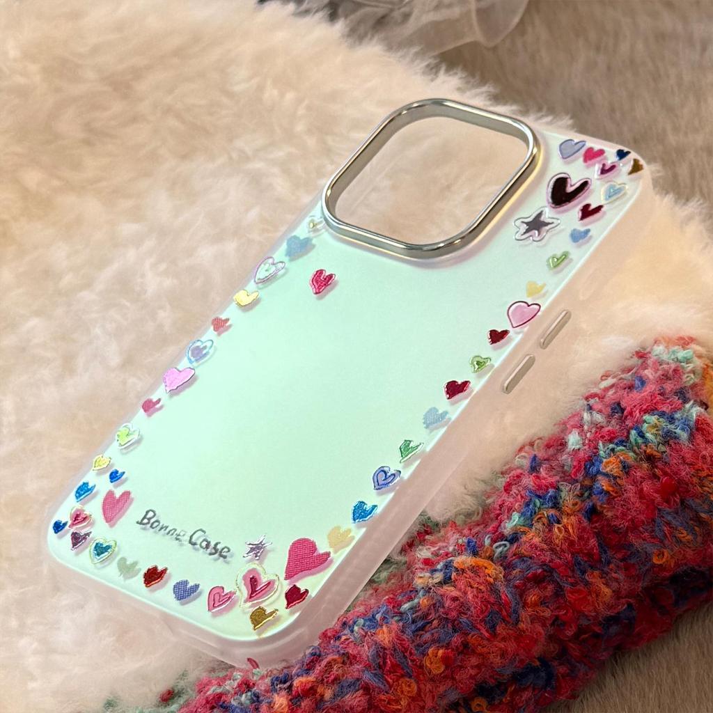 Custodia per telefono creativa a forma di cuore per iPhone 17 e iPhone 17 Pro Max