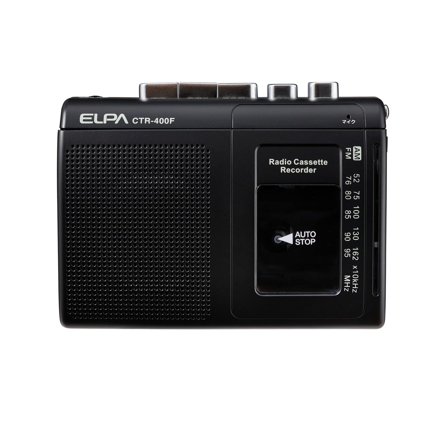 

ELPA Cassette tape recorder with radio CTR-400F