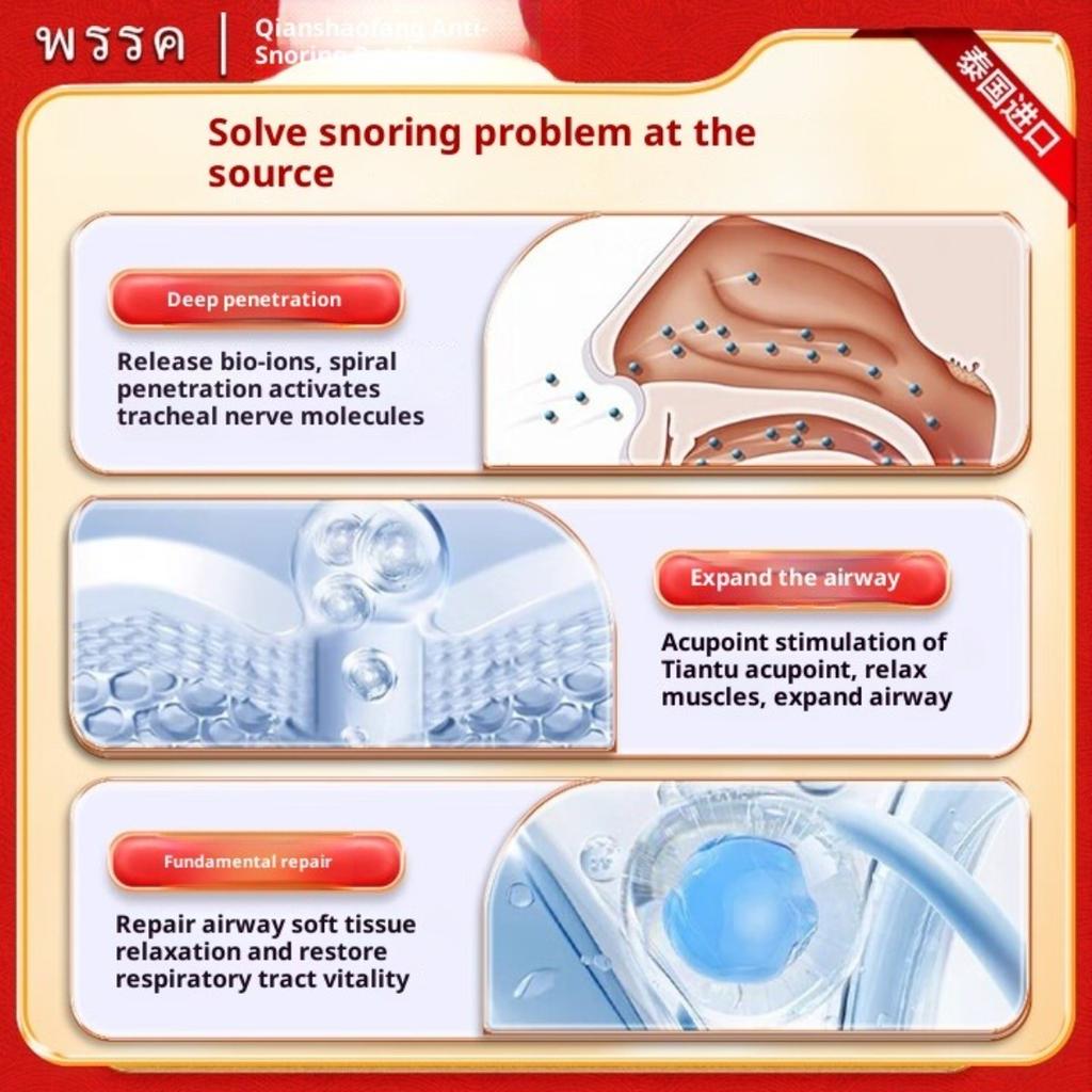 Snoring Stopper for Men - Heavy Duty Solution Anti-Snoring Patch Buy Two, Get One Free