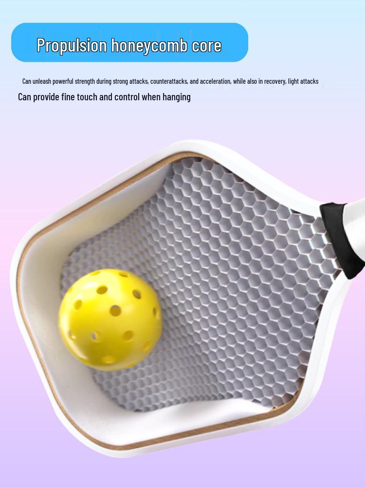 Heißverkaufendes Glasfaser-Pickleball-Schläger-Set mit verdicktem Design