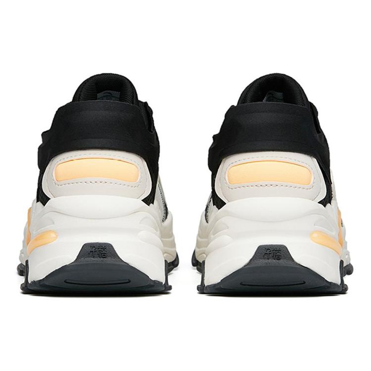 Anta Millennium 3.0 Cushioned Anti-Slip And Wear-Resistant Warm Low-Top Casual Shoes Women's Black White Gray 122148982-2