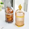 Fruit Fork Holder Household Modern Food Storage Canister Clear Storage Jars for Pantry Dining Room Kitchen Tabletop Bar