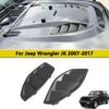 Couvercles de Grille d'Aération de Capot pour Jeep Wrangler JK Rubicon 2007-2017 10th Anniversary Couvercles d'Aération de Capot Accessoires de Style de Voiture