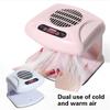 Air Nail Dryer for Regular Nails Polish 300W Warm & Cool Wind Nails Polish Dryer Nail Drying Fan with Automatic Sensors