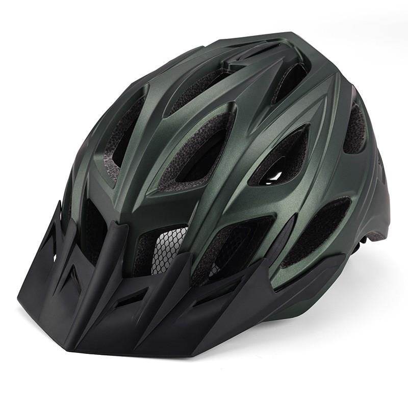 Unisex Mountain Bike Helmet EPSPC Full Molded Cycling Road Trail Riding