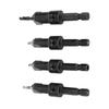 4pcs Cemented Carbide Countersink Drill Bit Set 4 Piece Set Countersunk Drilling Bit  Woodworking