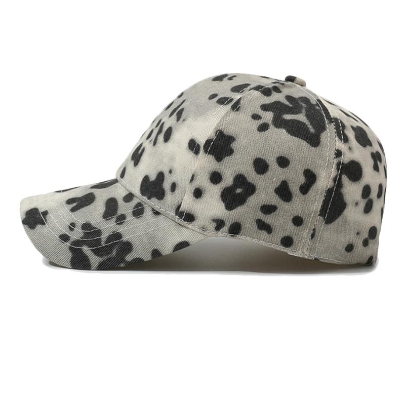 Leopard Print Baseball Cap Unisex Sun Protection Outdoor Cap Spring Autumn Cap
