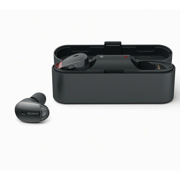 Sony WF-1000X Wireless Noise Cancelling Earbuds: Alexa Enabled, Bluetooth, with Mic, 2017 Model, Black WF-1000X B