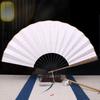 With Tassel Antique-style Folding Fan Sprinkled Gold Men Hand Fan Portable Decorative Fan  Crafts