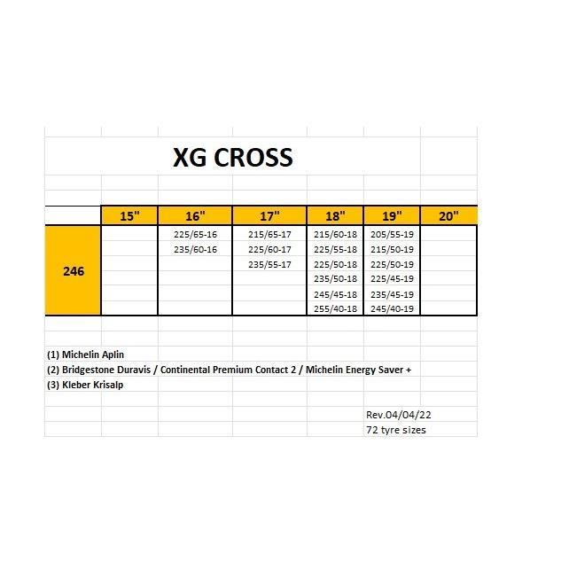Chaînes À Neige - KONIG - XG Cross - Taille 246 - Manuelle - Homologation TUV