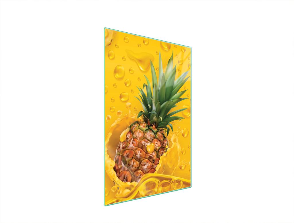 SZKLANA DESKA DO KROJENIA 35x52 ANANAS