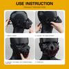 Maschera Facciale Mezza Faccia Zanne Festa Cosplay Airsoft Paintball Maschera Copertura Horror Halloween Costume Cosplay Maschera Accessori Festa