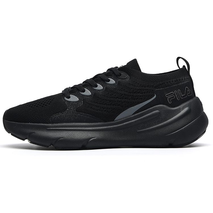 Fila Heritage-FHT Retro Fabric Low-Top Casual Running Shoes Women Sneaker Black F12W131113FBK