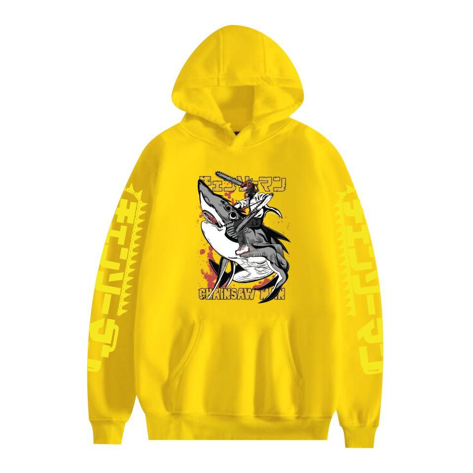Chainsaw Man Anime Hoodie Chainsaw Man Hoodie Streetwear Hooded Sweatshirt Men Women Cosplay Sports