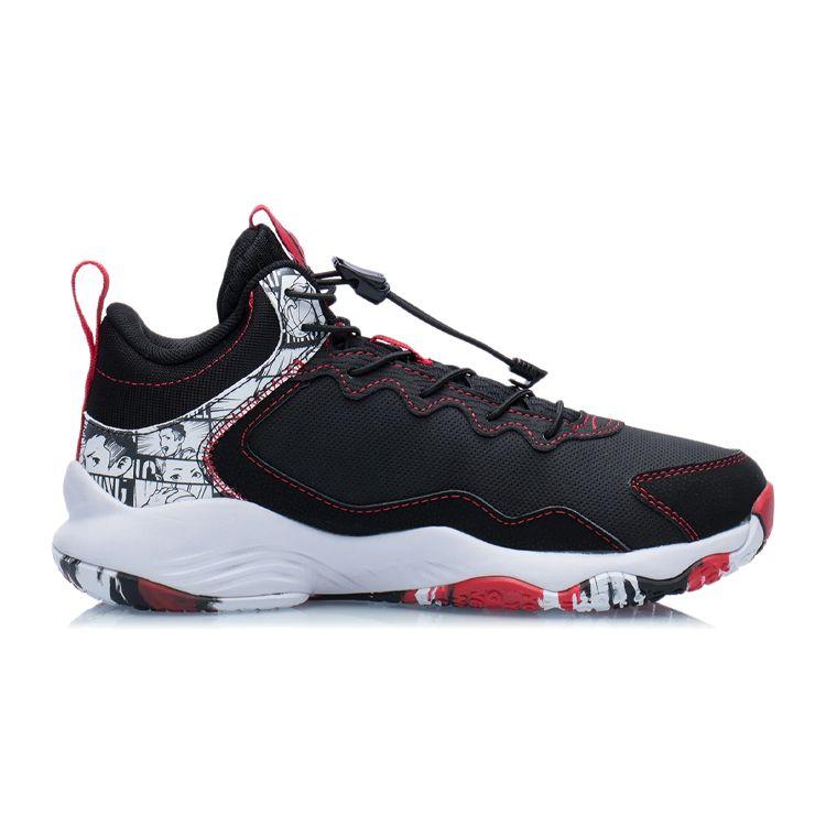 Li Ning Pioneer Ling I TD Shock Absorbing Non-Slip Wear-Resistant Breathable Lightweight Low-Top Basketball Shoes Kids Basketball Shoes YKBR050-11