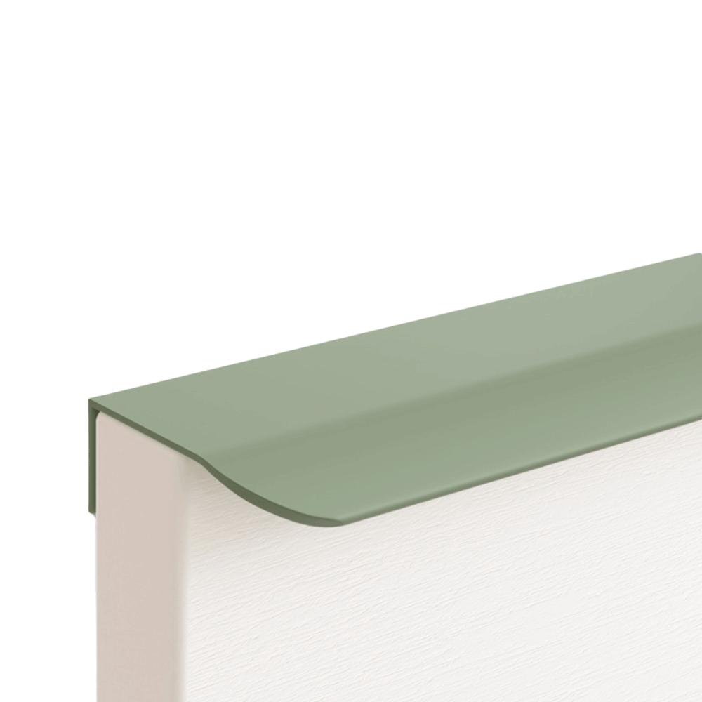 Aluminum Zinc Zinc Alloy Nvisible Cabinet Handles Morandi Color Embedded Wardrobe Handles  Drawer Handle