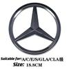 1Pcs ABS Car Front Grille Badge Decal Cover Emblem For Mercedes Benz W204 W205 W210 W211 W212 W213 C E Class GLA GLK ML GLC GLE PB8