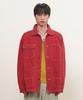 Generalidea Man Washed Railroad Work Jacket [Red] / Gf1Mjk007
