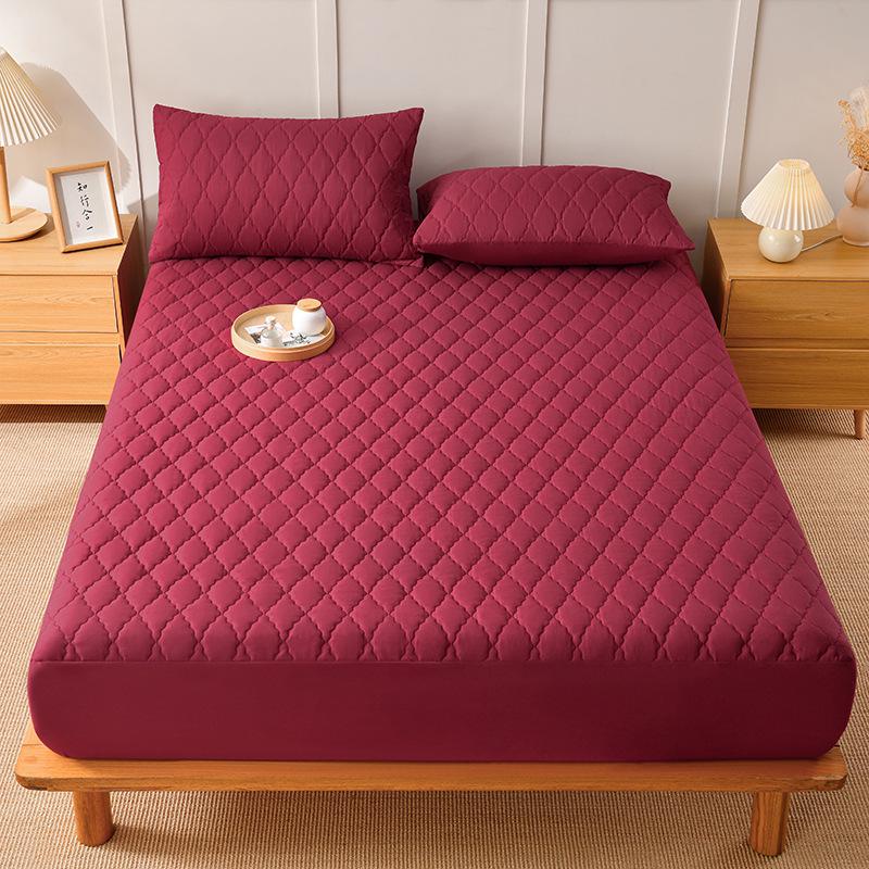 Waterproof Quilted Non-Slip Fitted Sheet for Incontinence and Simmons Mattress Protection