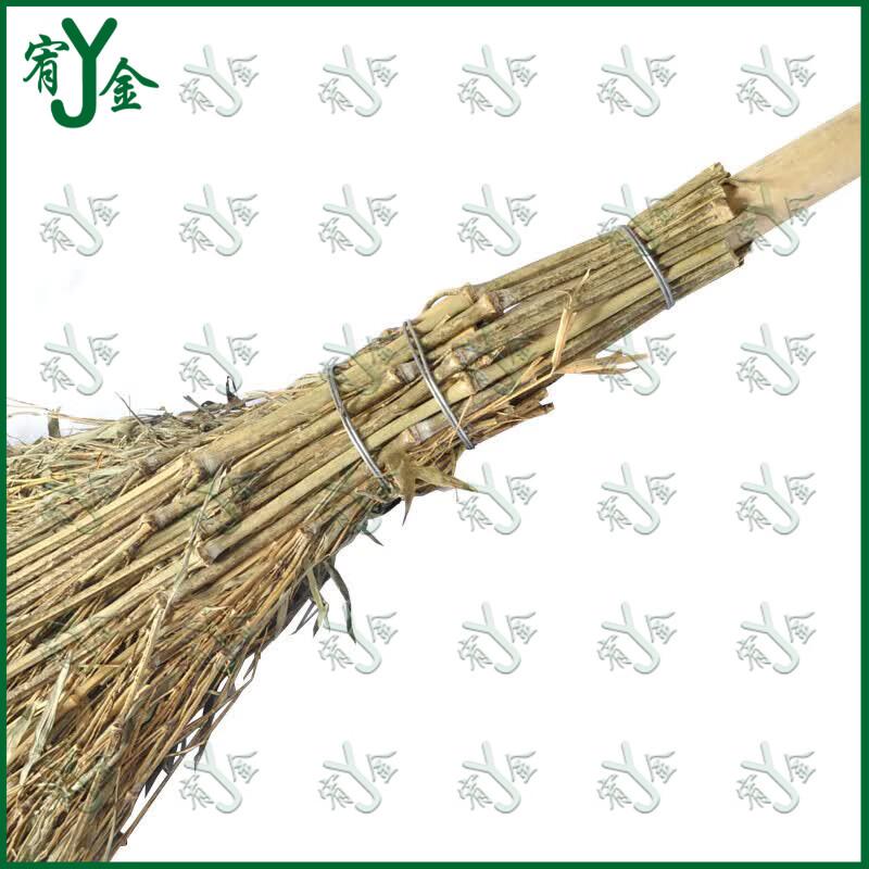 Wooden Handle Heavy-Duty Broom