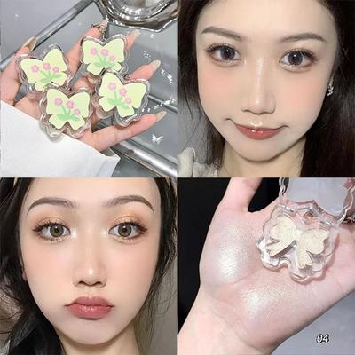 Butterfly Language Health Flower Vitality Eyeshadow Broken Flash Fine Pearl Summer Elf Repair Pure, Mixed Colors