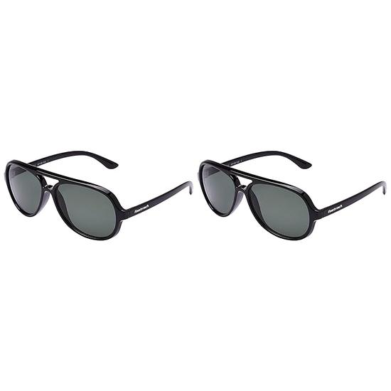 

Солнцезащитные очки Fastrack Men Pilot без поляризации (черный) Упаковка из 2 шт.