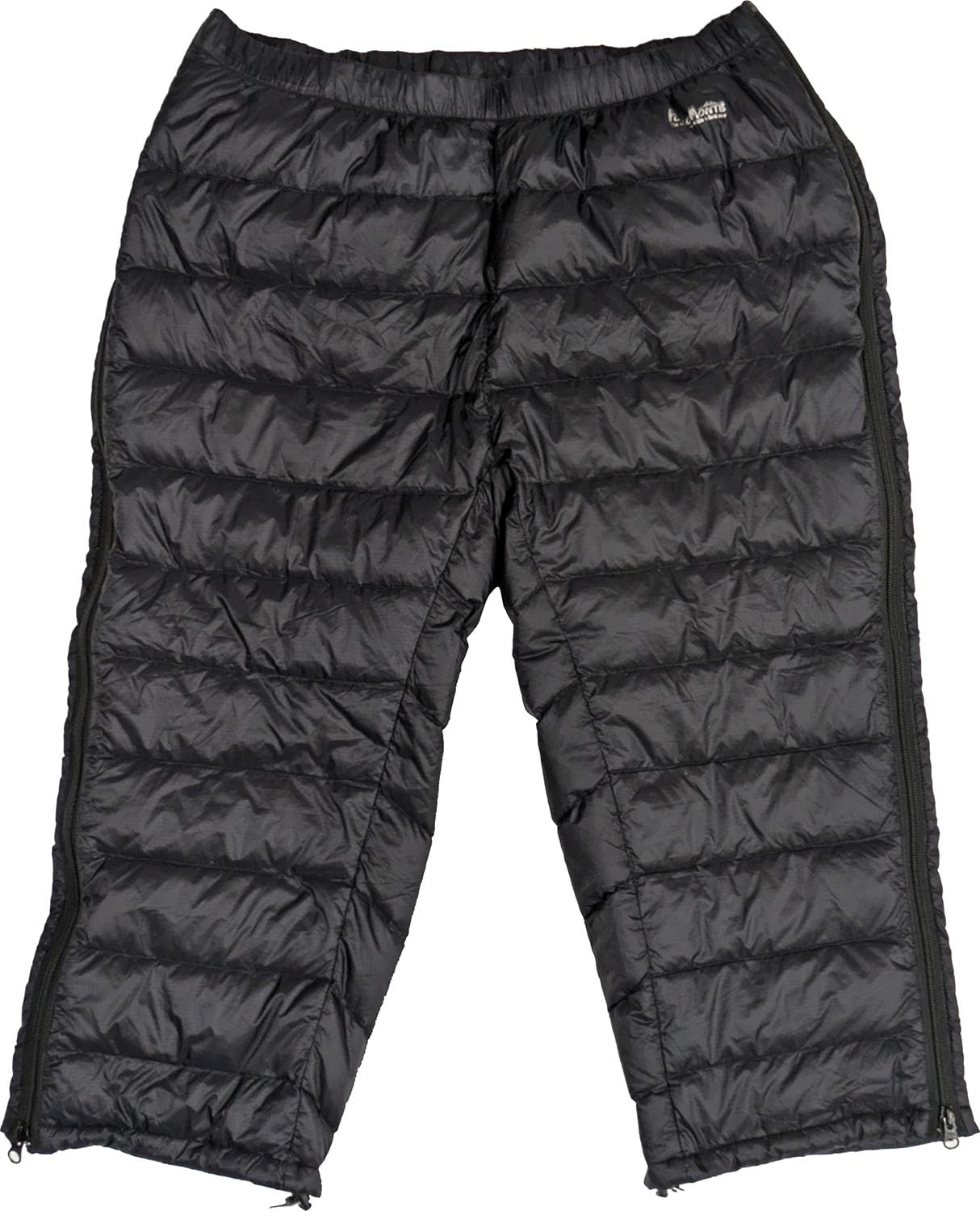 

Warmer Down Full L [PuroMonte] Pants, Pants, 7/8 Length, Open, WD037, Black, чорний