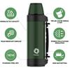 1200/1500ml Thermos Bottle Stainless Steel Outdoor Camping Hiking Water Bottle Vacuum Flasks Keep Cold Portable Travel Water Cup