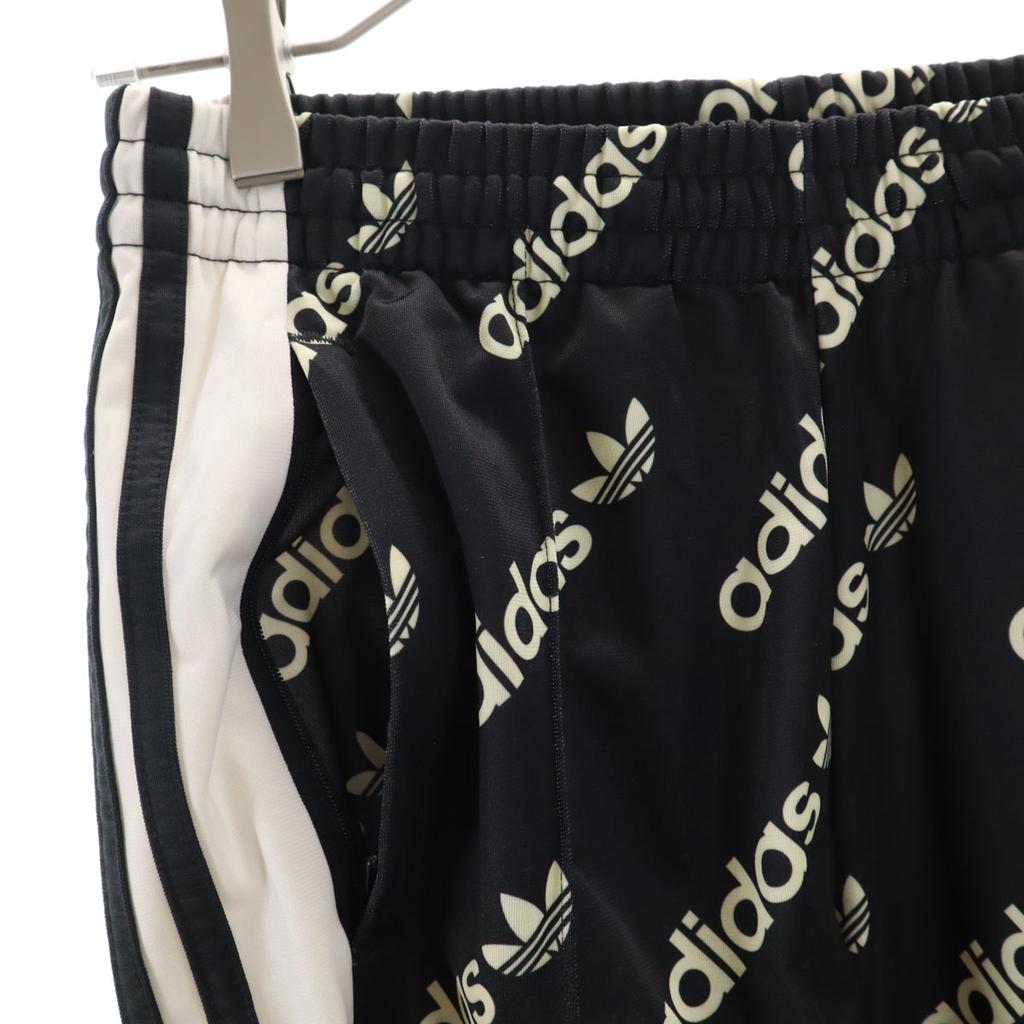 Adidas Originals Trefoil Logo Adibreak Track Pants S Black Jersey Women Used