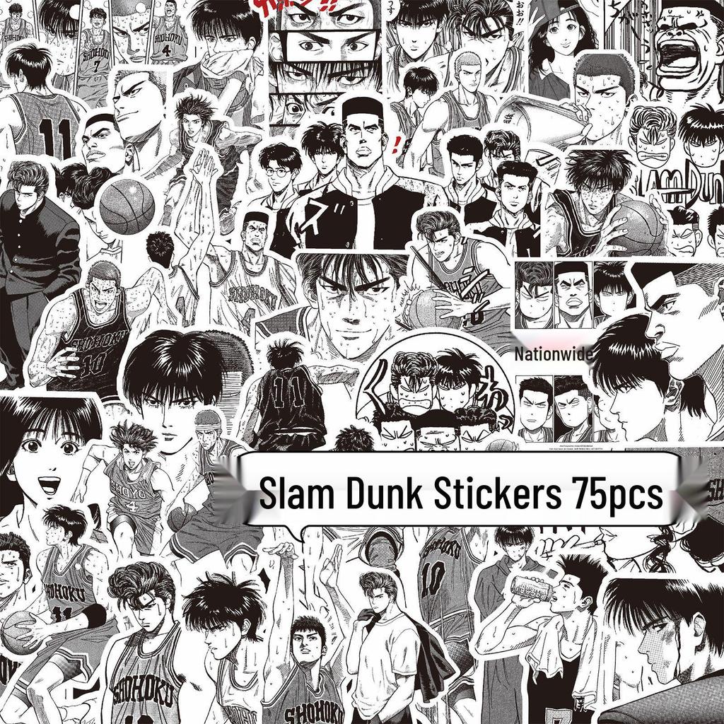 1000 Adesivi Anime in Bianco e Nero: Demon Slayer, One Piece & Altro per Decorazione Notebook