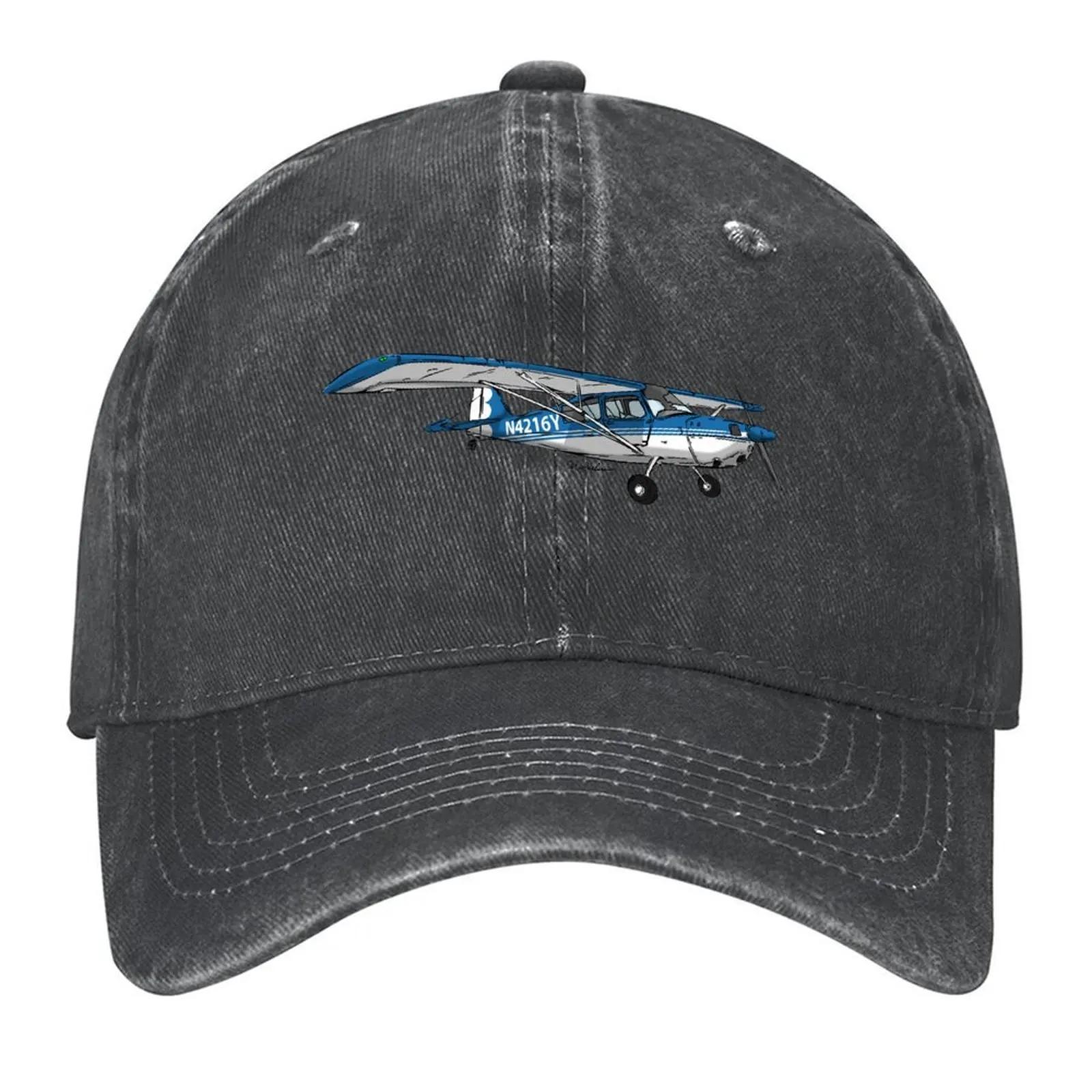 Citabria N4216Y Baseball Cap Hood Hat Baseball Cap Anime fun hats Men Caps Women s промывают черный