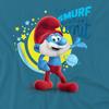 The Smurfs Unisex Adult The Smurf Is The Limit Papa Smurf T-Shirt