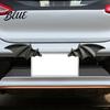 Weather Resistant Car Accessories 1 Pair Bat Wing License Plate Decoration Gothic Black Decor Auto for Vehicle Front Rear Plates Truck SUV Exterior