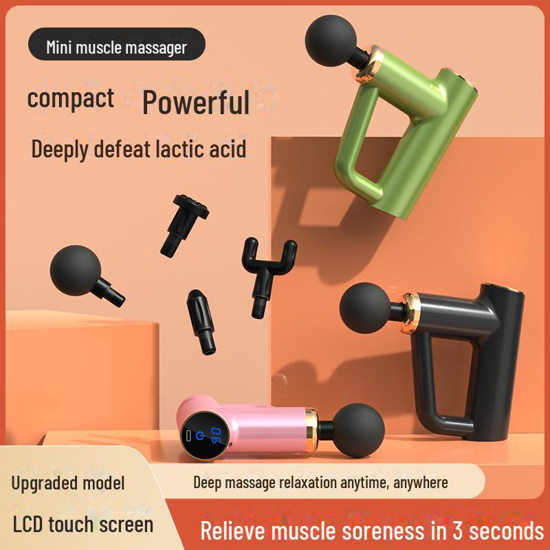 Multi-Function Massage Gun Adapter Kit with Silicone Heads for Adults
