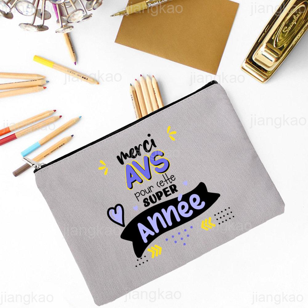 Super AVS Printed Makeup Bag Women Travel Neceser Cosmetic Zipper Pouch Travel Toiletry Organizer School Pencil Bags AVS Gifts