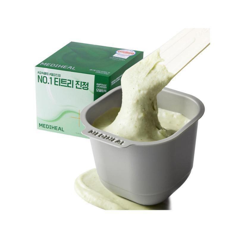 Mediheal Derma Modelling Pack TEATREE (Powder 28g+Ampoule 2ml) 1+1+1