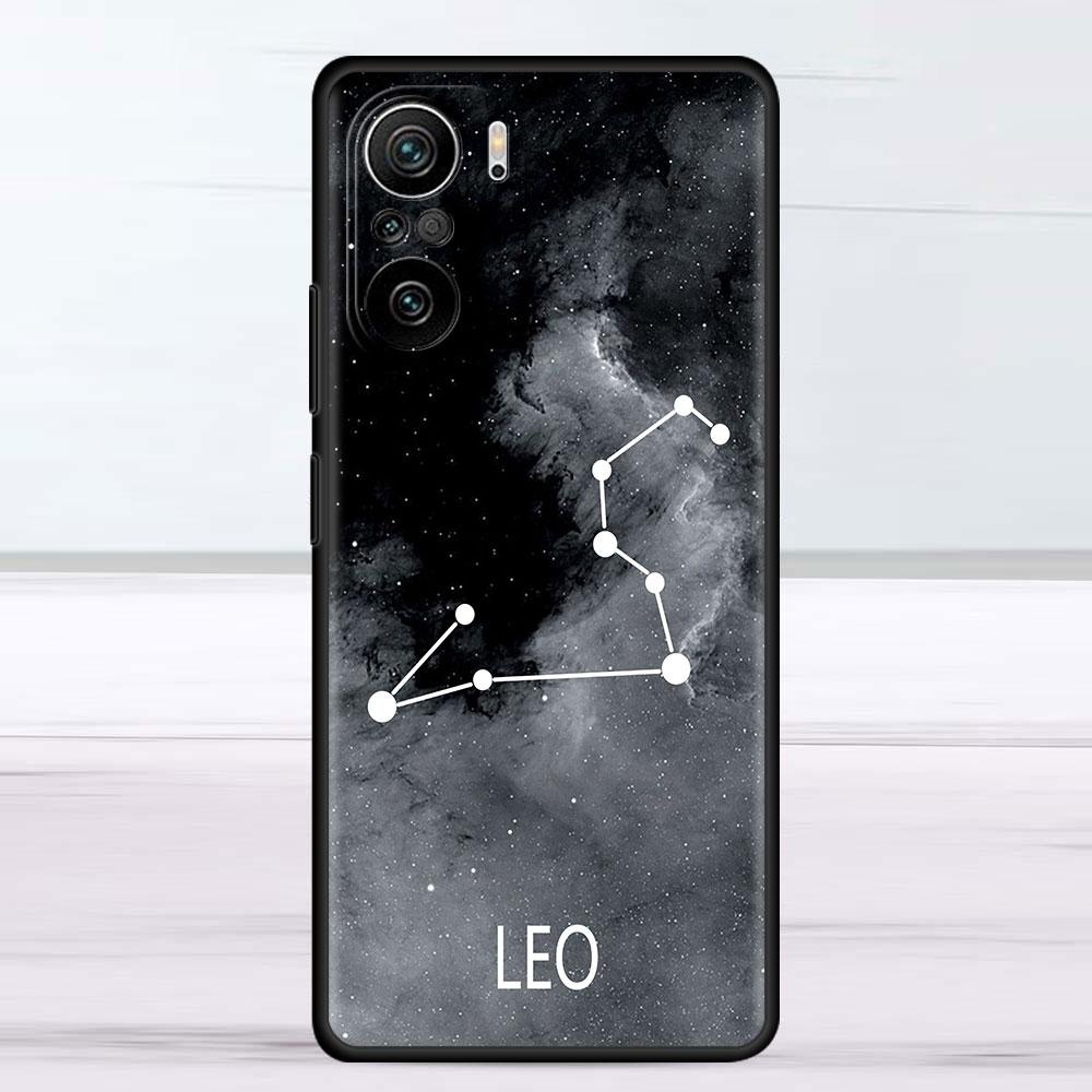 Case For Xiaomi Redmi Note 11 9S 10 9 8 7 9A 9C 9i K40 8T 10C 9T K50 Silicone Phone Shell Twelve Constellations