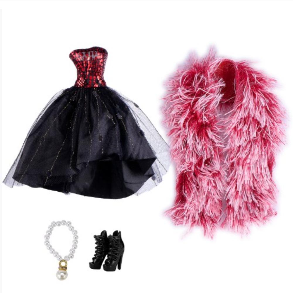 

with Necklace Shoes Doll Elegant Party Clothes for 30cm Doll/for 1/6 BJD Dolls/for 11.5 Dolls 3