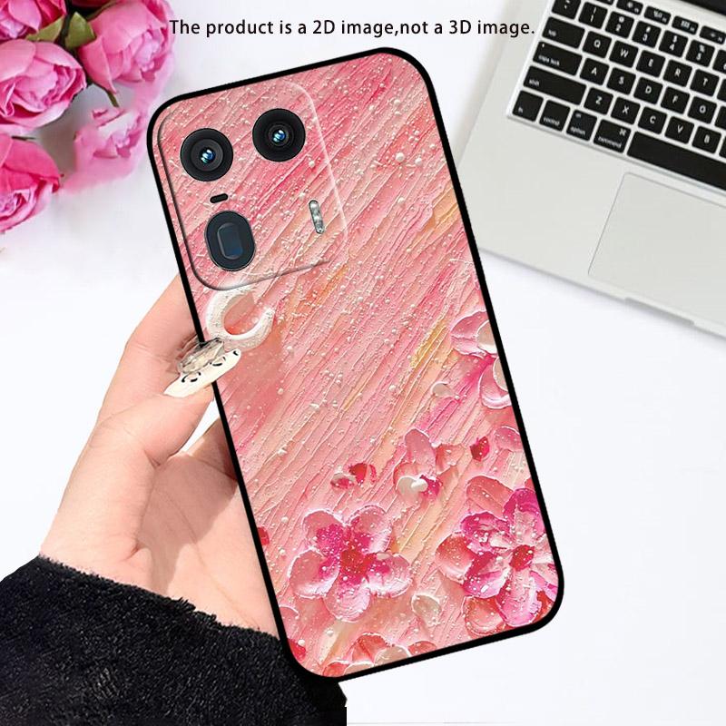 Hülle Für Motorola X50 Edge50 Ultra Mode Silikon Weiches TPU Stoßfester Bumper Für Moto Edge50Ultra X50Ultra Handyhülle Coque