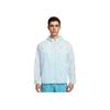 Nike Logo Zip-Up Long Sleeve Jacket Men Jackets Blue HV4549474