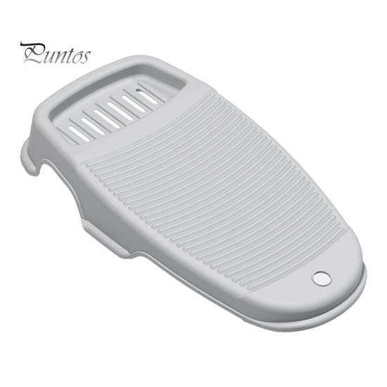 Household Hand Washing Board with Soap Sinks Drainage Holes Non-Slip Design Reinforced Bottom Portable Laundry Tool