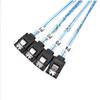 1 Meter Internal HD Mini SAS SFF-8643 To 4 SATA Connect To Hard Drive Cable Wire