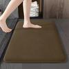 Super Absorbent Floor Mat Coral Velvet Bathroom Mat Anti Slip Door Mat Bathtub Beside Carpet Laundry Room Home Decoration