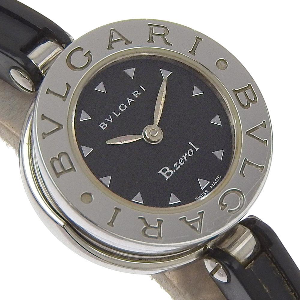 BVLGARI Bzero1 Watches BZ22S Be zero one blackDial Stainless Steel/rubber Quartz Analog display Women Used