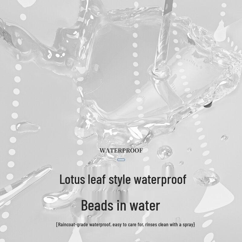 LIEI No-Drill Waterproof Shower Curtain