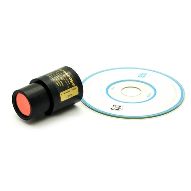 2Megapixel Digital Camera for Microscopes Eyepiece Mount USB2.0 Color Photography Video with 30mm 30.5mm Adapter Ring-