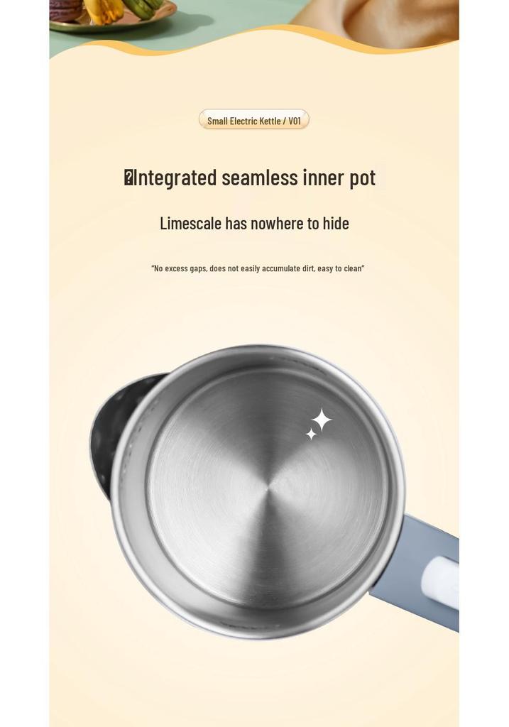 0,8l Elektrická rychlovarná konvice, 110V US/EU Standard, Vhodná na cesty.
